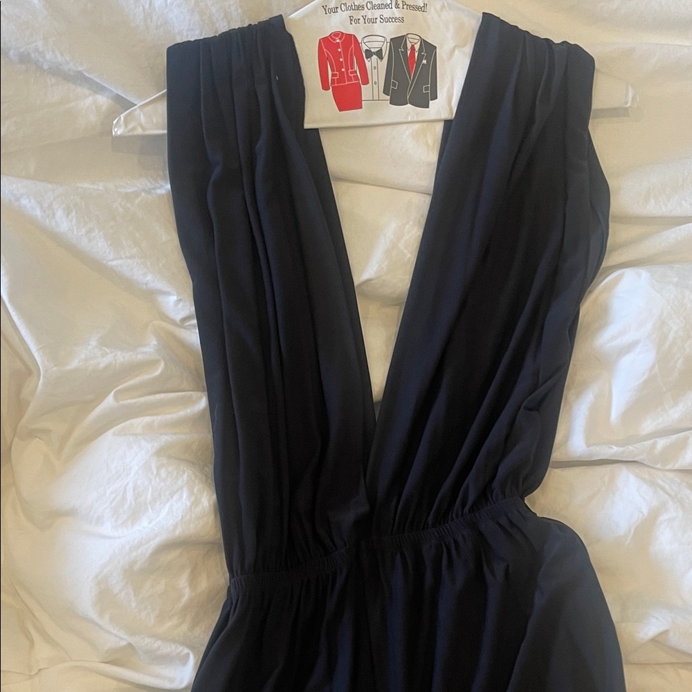 Elegant Black Jumpsuit - Picture 2 of 7